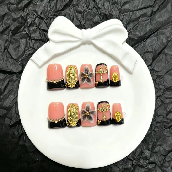 Decorative Artisan Press-On Nail Art Set