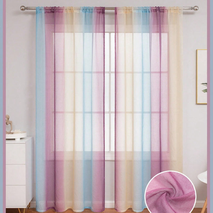 Sheer Gradient Window Drapes