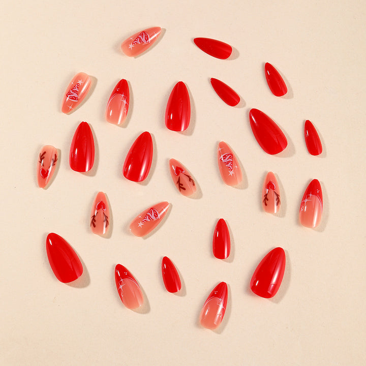 Festive Nail Art Design Bowlift