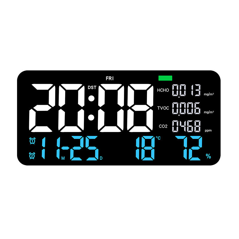 Digital multifunctional weather alarm clock Bowlift