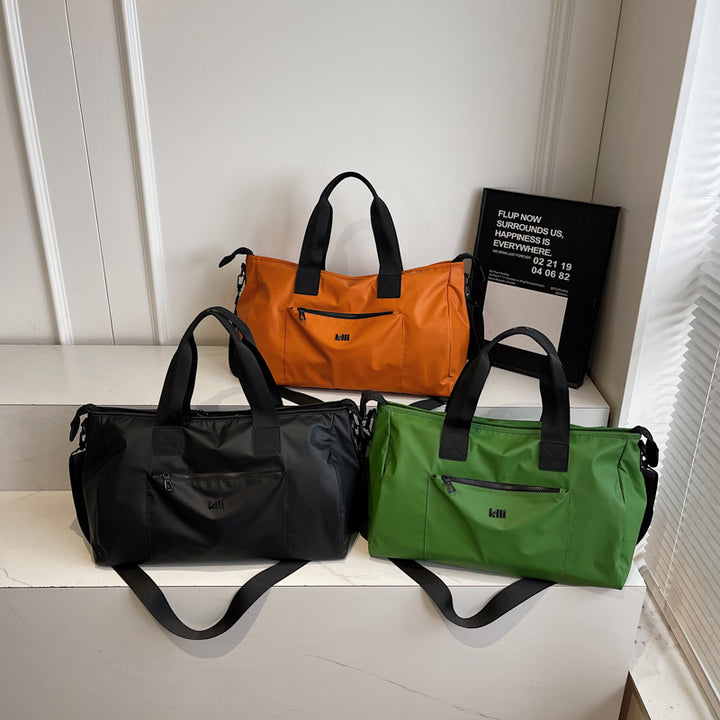 Sporty Travel Bag with Multifunctional Compartment System Bowlift