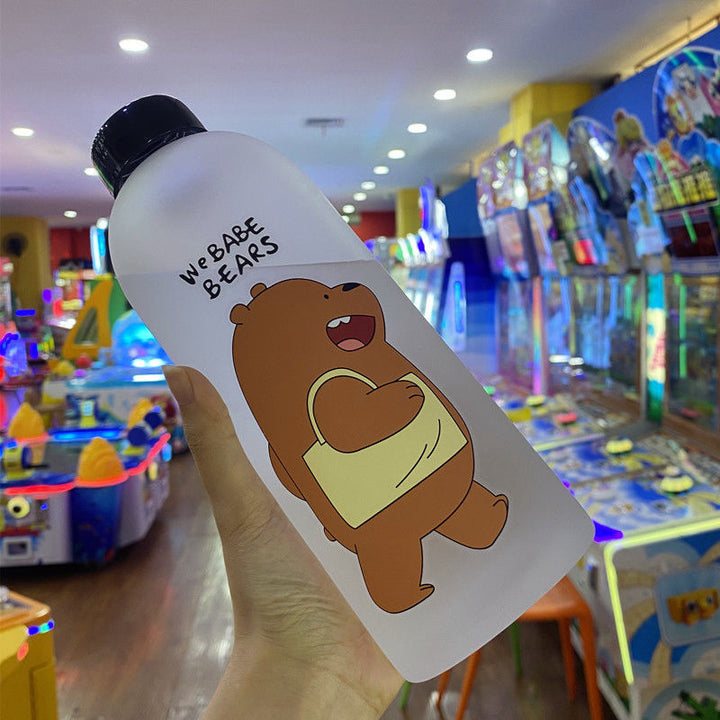 Women's creative drinking bottle with playful panda design Bowlift