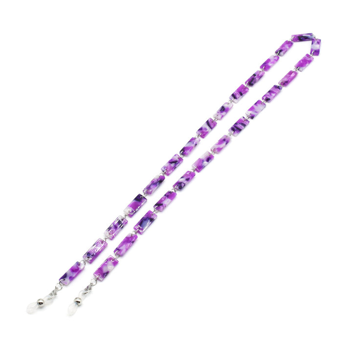Stylish Tortoiseshell Pattern Eyewear Chain Bowlift