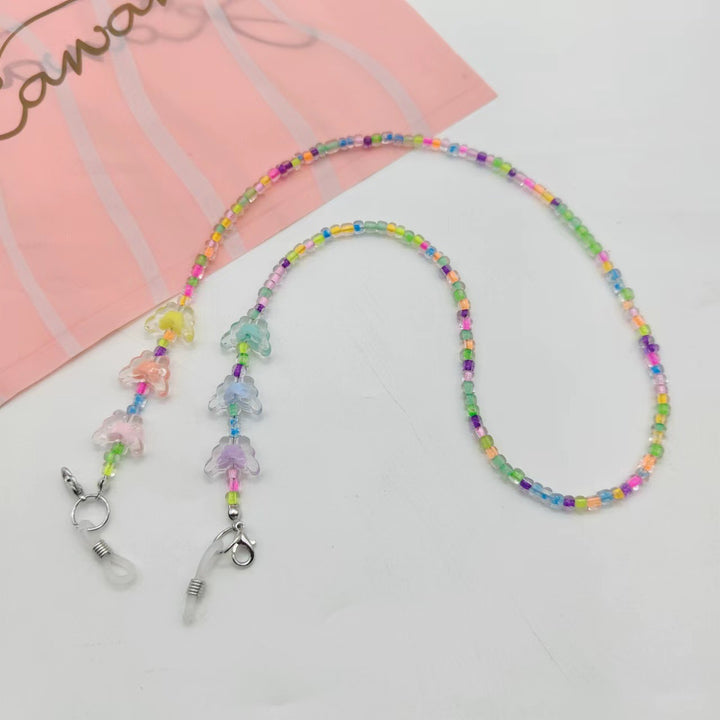 Colorful glasses holder chain with cute animal motifs Bowlift