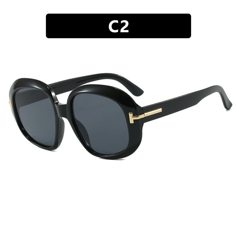 Women's oversized sunglasses with elegant frame structure and UV protection Bowlift