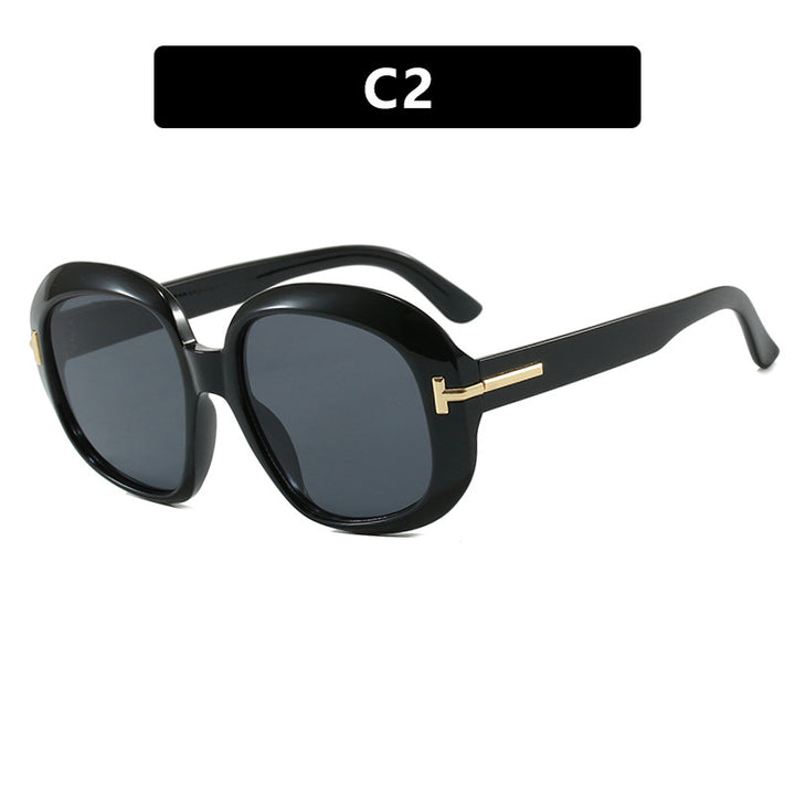 Women's oversized sunglasses with elegant frame structure and UV protection Bowlift