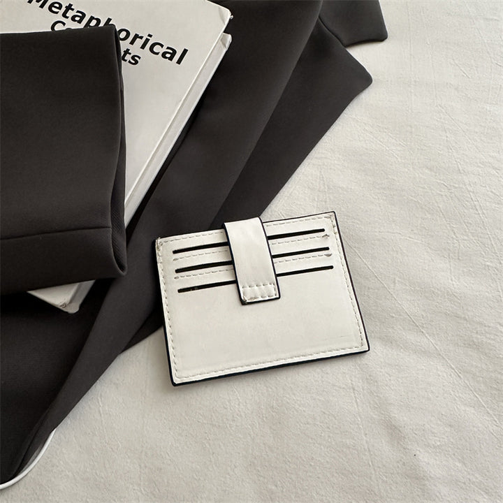 Minimalist Leather Card Holder Bowlift