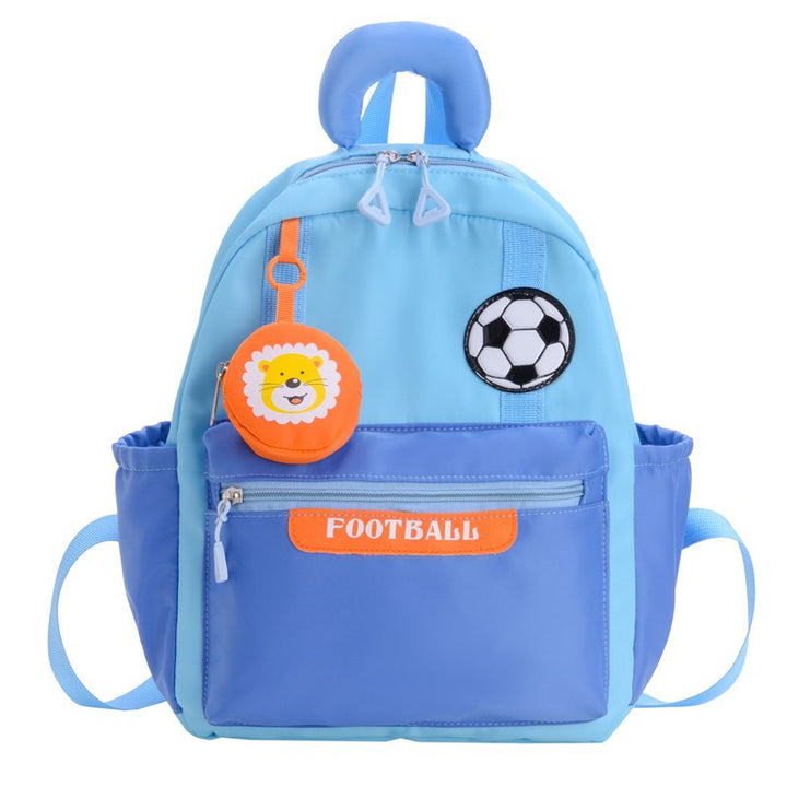 Playful Football-Themed Backpack