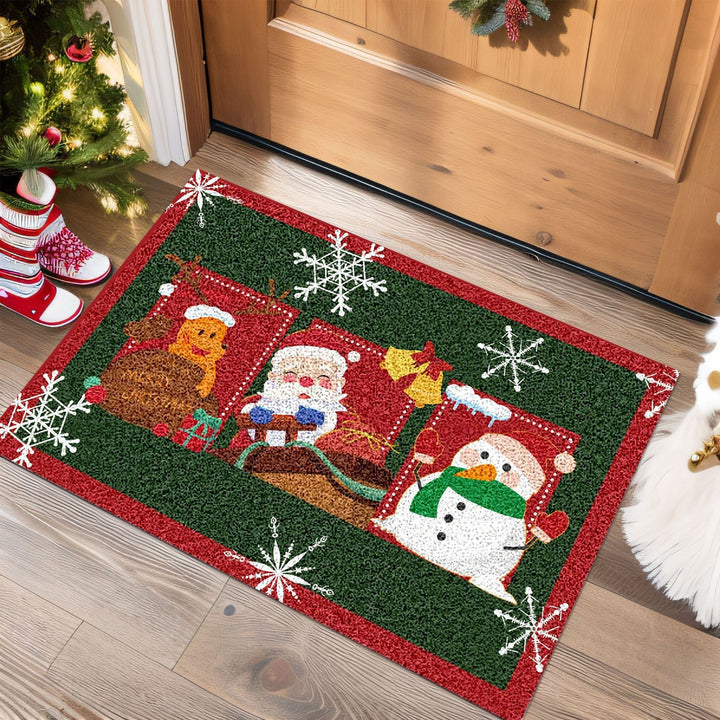 Festive Holiday-Themed Door Mat Bowlift