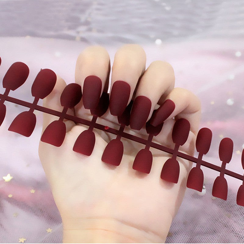 Premium Matte Finish Press-On Nail Tips Bowlift