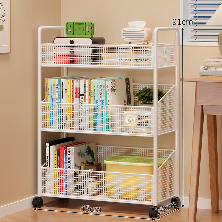 Modern Multi-Tier Mesh Storage Shelf Bowlift