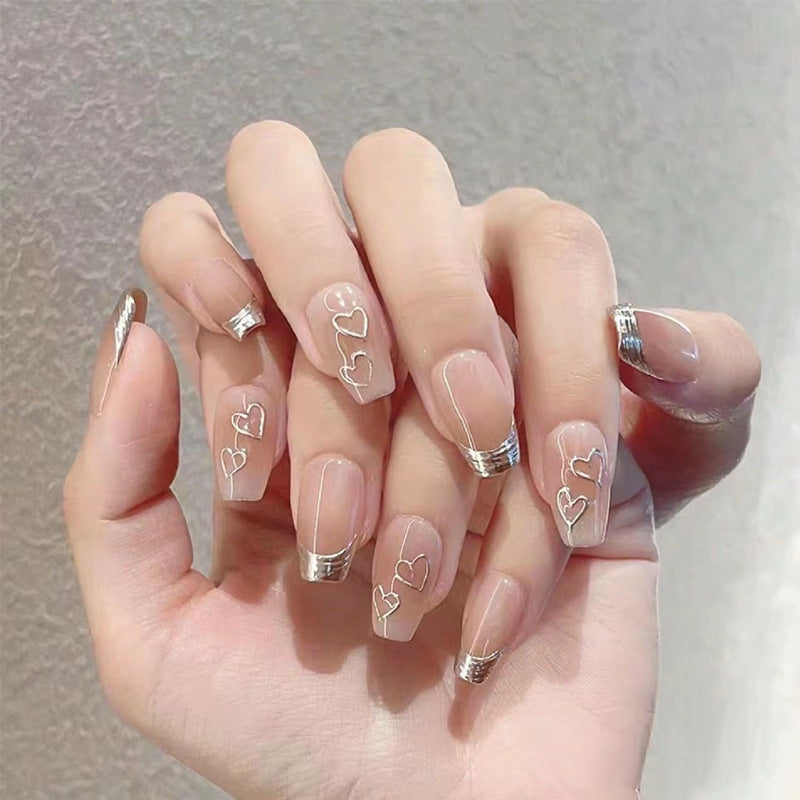 Creative Artistic Press-On Nail Design Bowlift