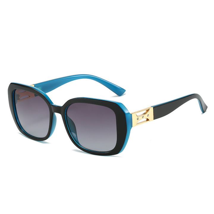Women's Designer Sunglasses with Luxuriously Accented Frame Bowlift