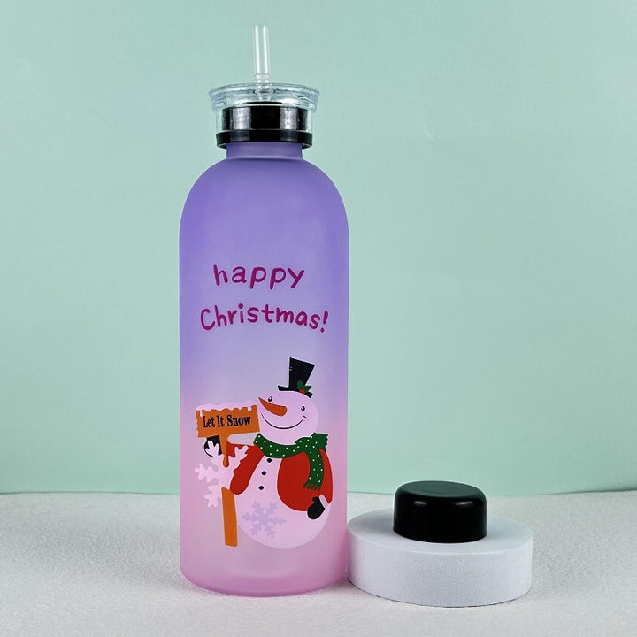 Women's creative drinking bottle with playful panda design Bowlift