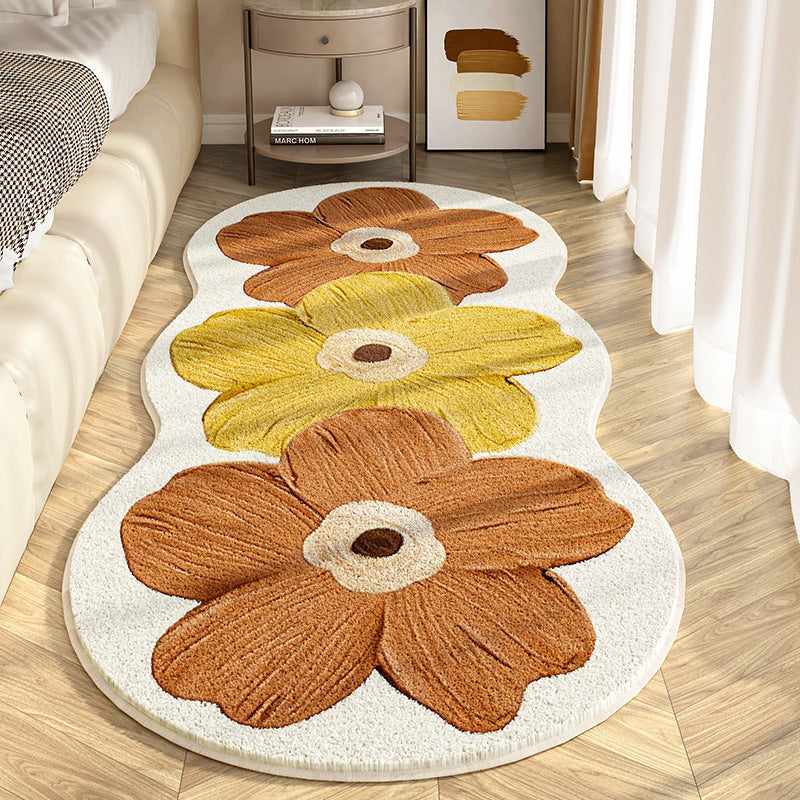 Floral Shaped Memory Foam Runner