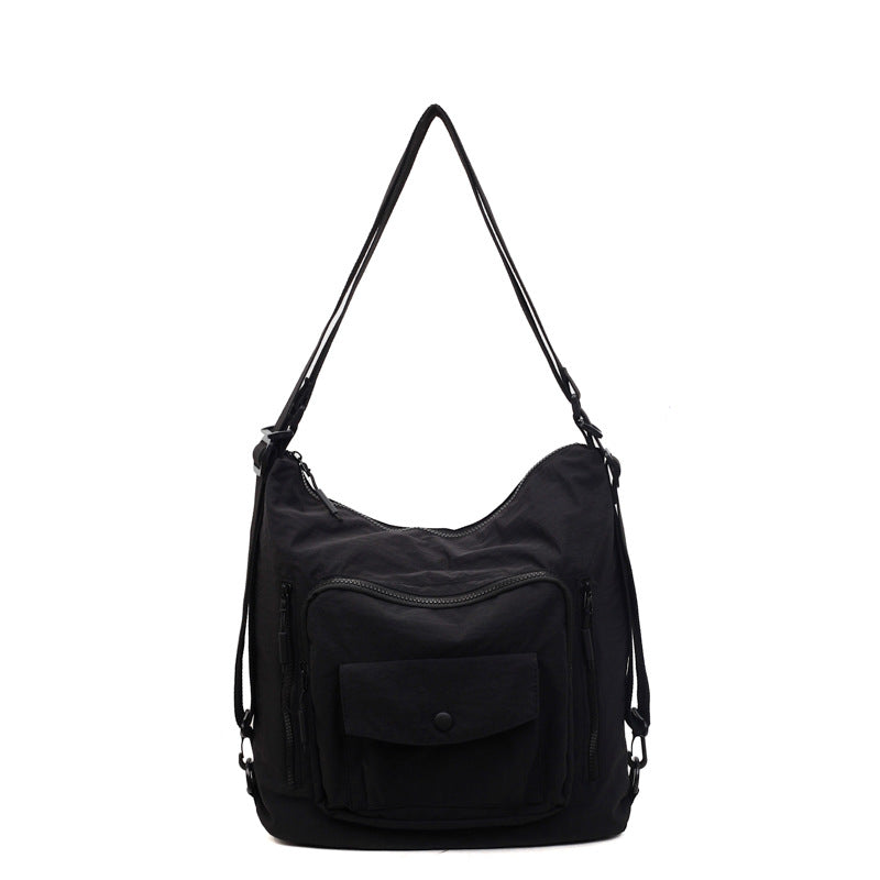Versatile Multi-Pocket Shoulder Bag Bowlift