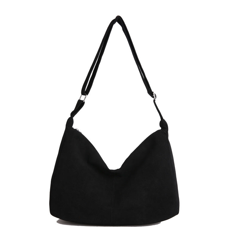 WoSoft Suede Hobo Handbag Bowlift
