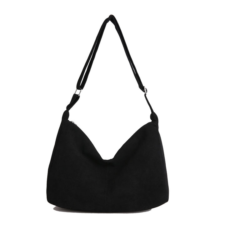WoSoft Suede Hobo Handbag Bowlift