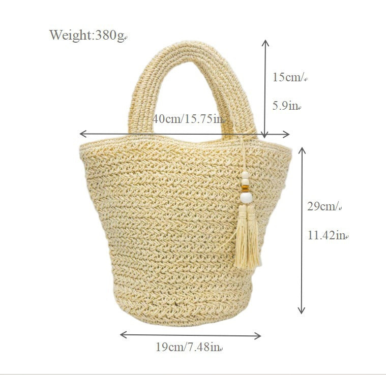 Braided Summer Tote Bag Bowlift