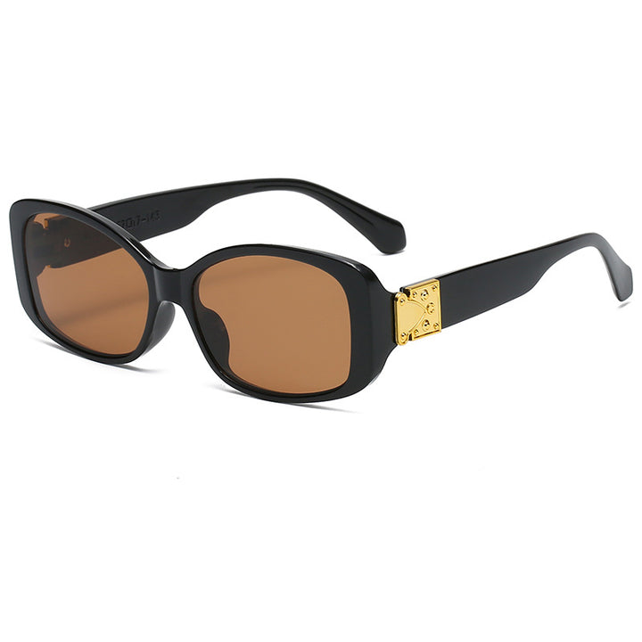 Women's oversized sunglasses with luxurious frame and UV protection Bowlift
