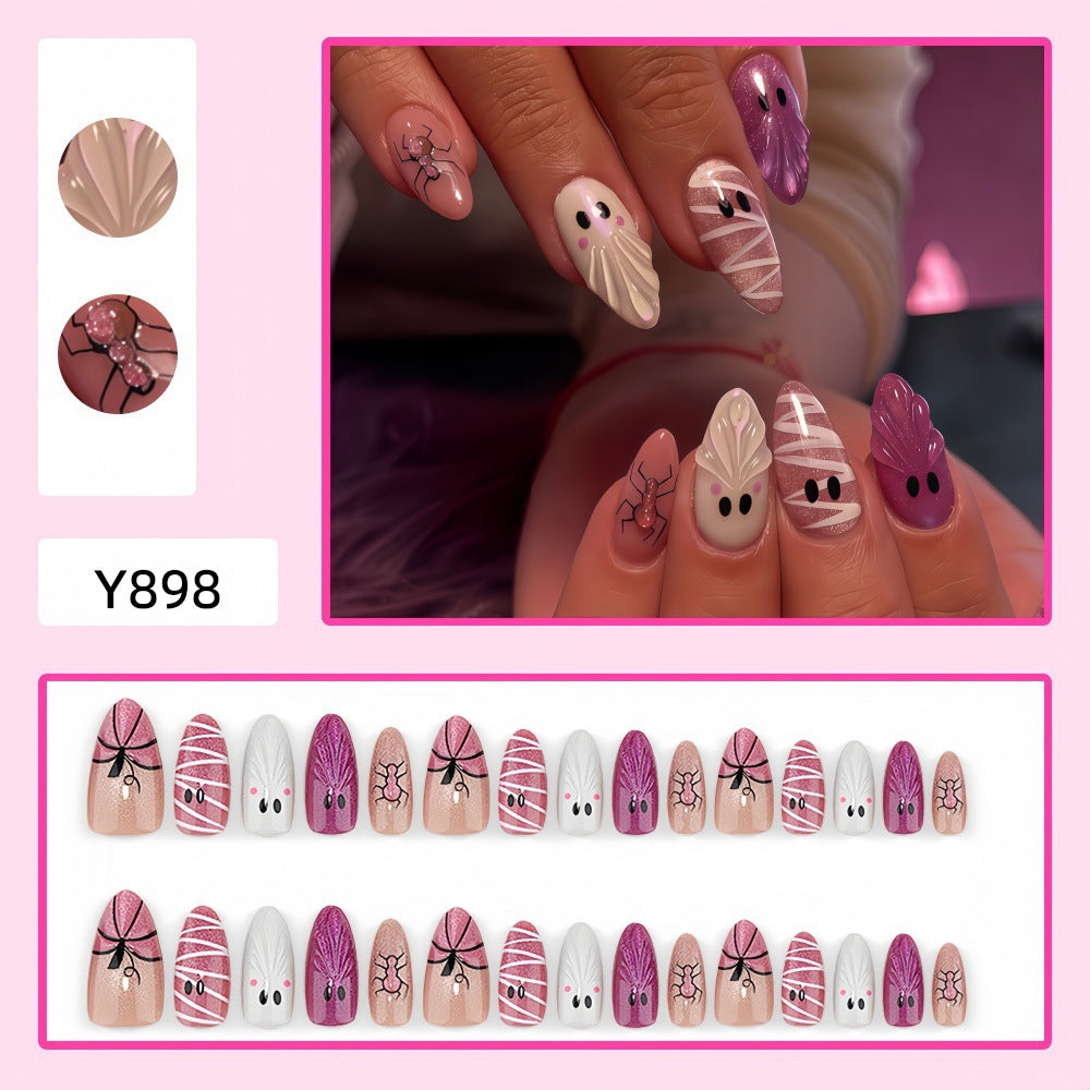Creative Halloween Nail Art Bowlift
