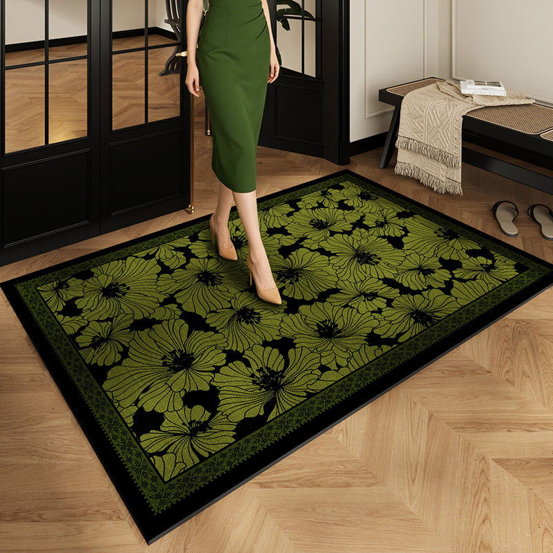 Floral Patterned Area Rug