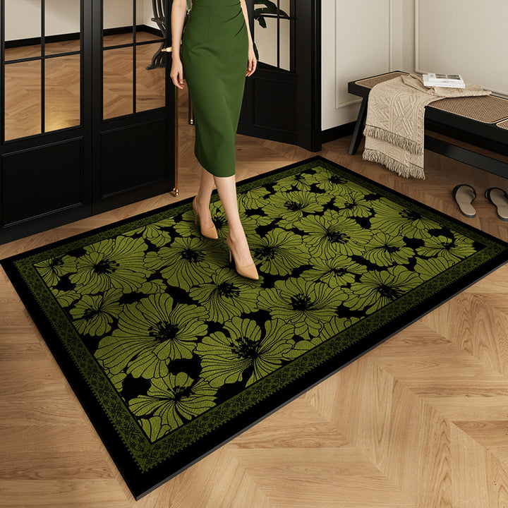 Floral Patterned Area Rug