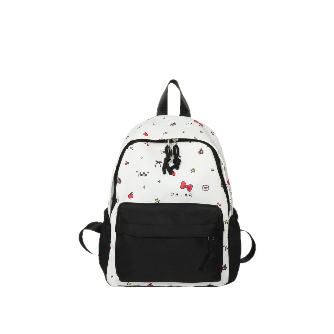 Cute everyday backpack with embroidered bows Bowlift