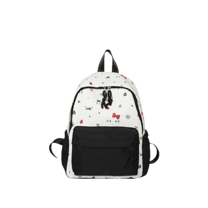 Cute everyday backpack with embroidered bows Bowlift