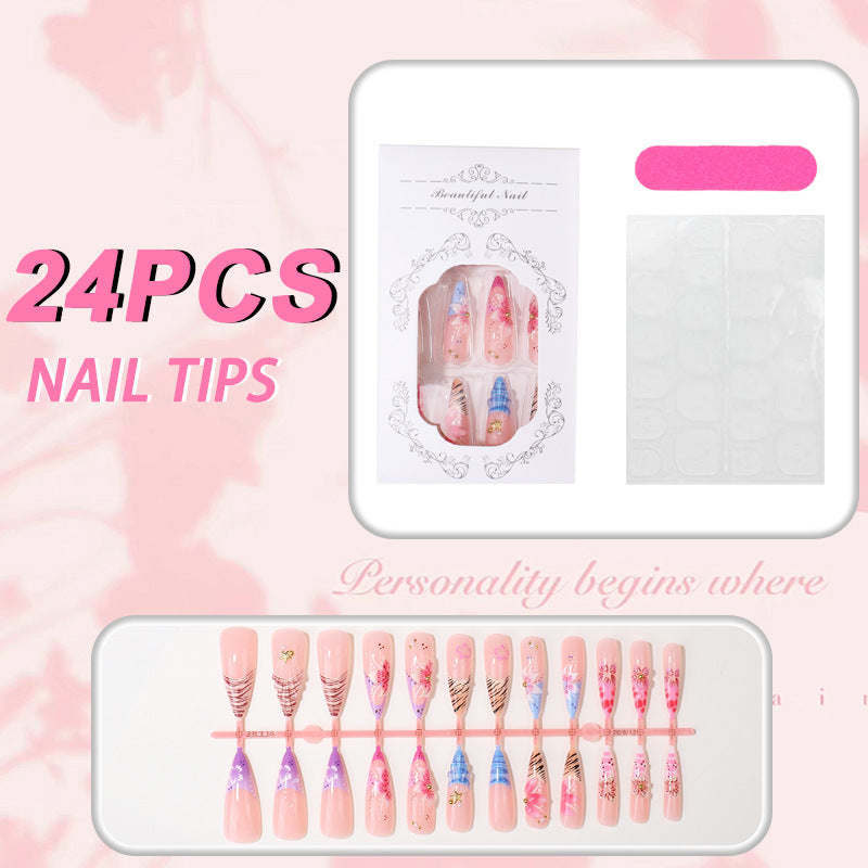 Artistic Press-On Nail Tips Bowlift