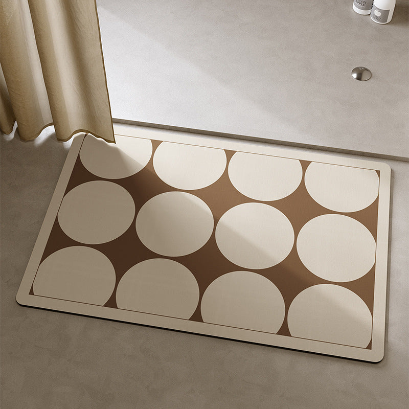 Playful Cat-Themed Bath Mat Bowlift