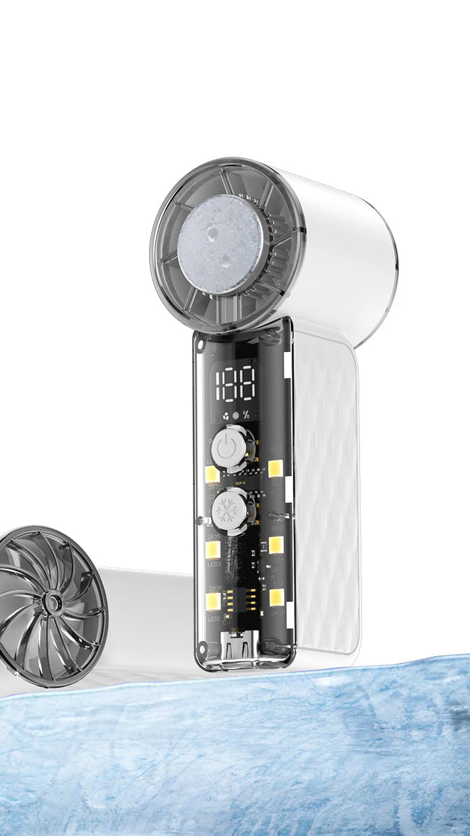 Ladies Mini High-Speed Hand Fan Bowlift