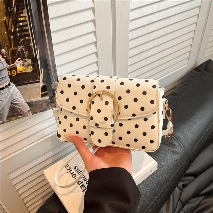 WoStylish Polka Dot Crossbody Handbag Bowlift