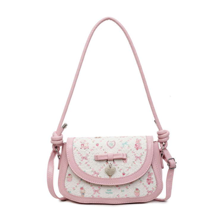 Playful Illustrated Mini Handbag Bowlift