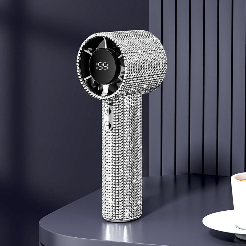 Men's compact and stylish fan with LED display Bowlift
