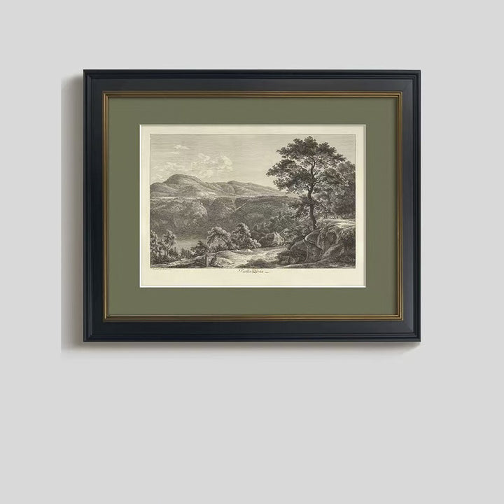 Vintage Landscape Wall Art