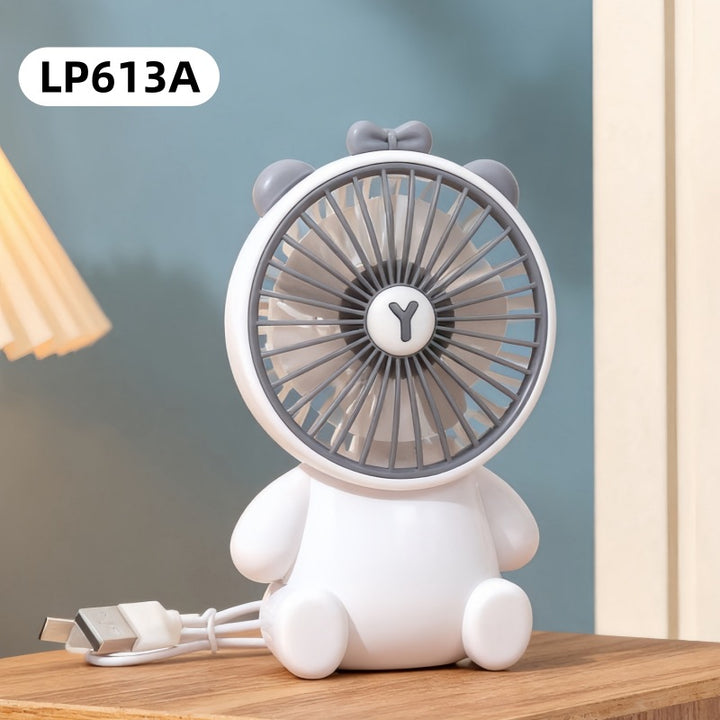 Ladies Sweet Hand Fan in Animal Design Bowlift
