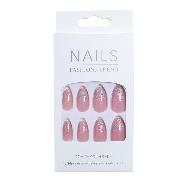 Natural Glossy Press-On Nail Tips Bowlift