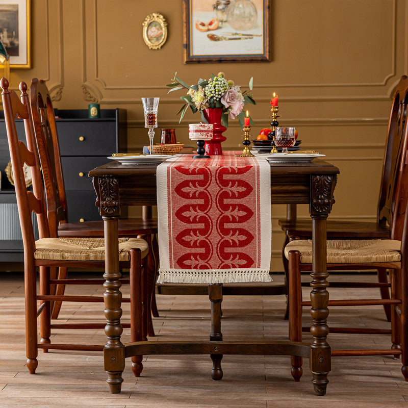 Textured Chevron Table Runner