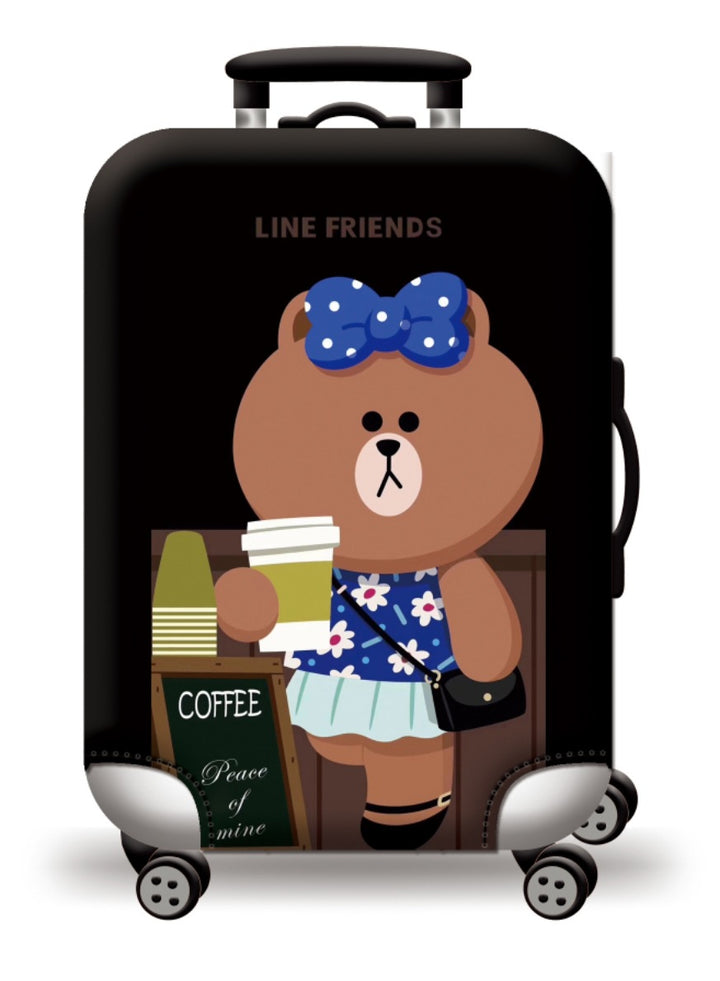 Unisex nan Children's hard shell suitcase with printed front of a well-known video game character, telescopic handle and 360° smooth-rolling wheels Bowlift