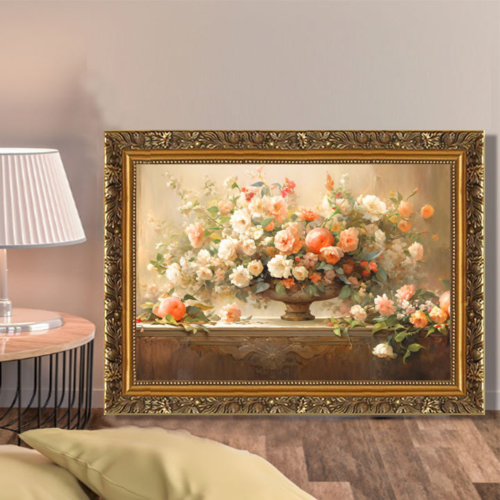 Vintage Style Fruit Basket Wall Decor