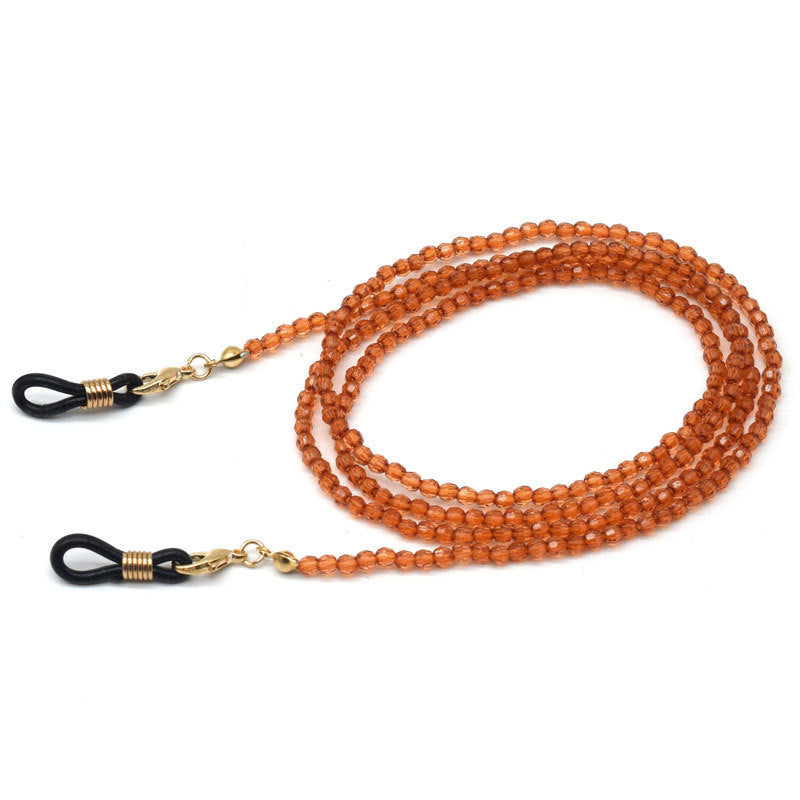 Beaded Eyewear Chain with Adjustable Fasteners Bowlift