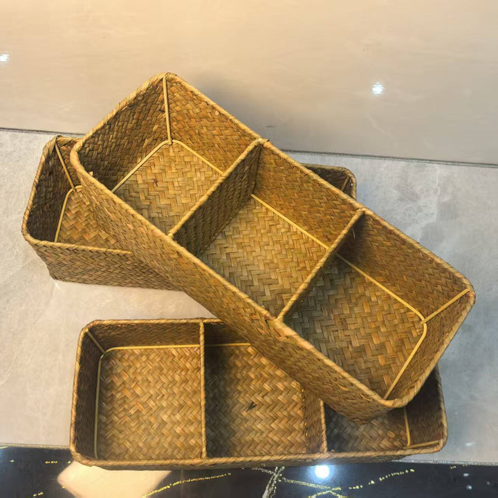 Multi-Compartment Organizer Basket