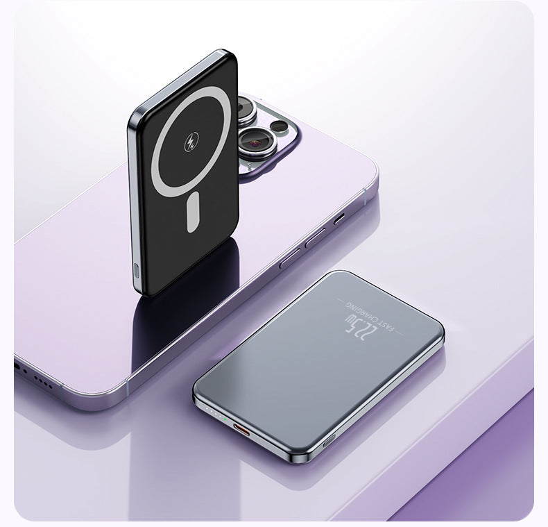 Magnetic Portable Charger Bowlift