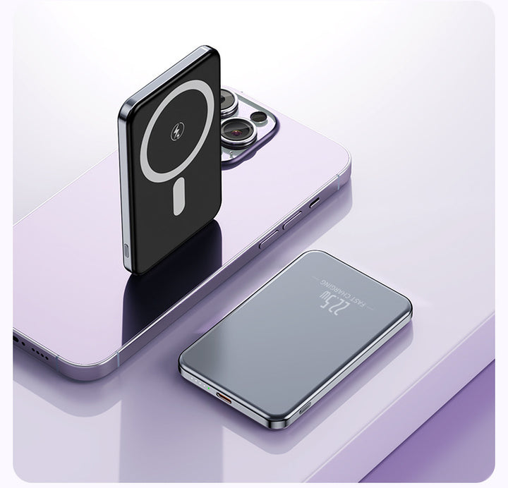Magnetic Portable Charger Bowlift
