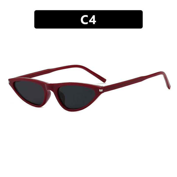 Ladies Cat-Eye Sunglasses with elegant plastic frame and UV protection Bowlift