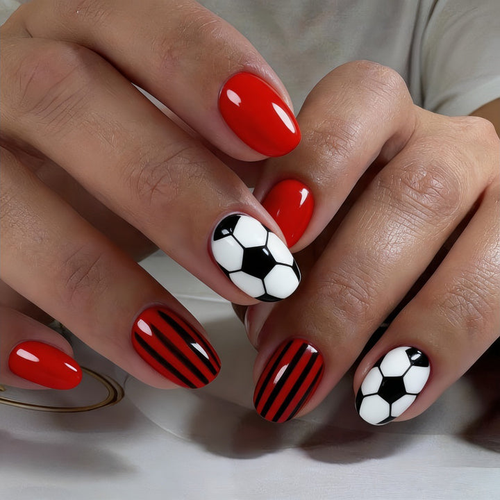 Sporty Nail Design Bowlift