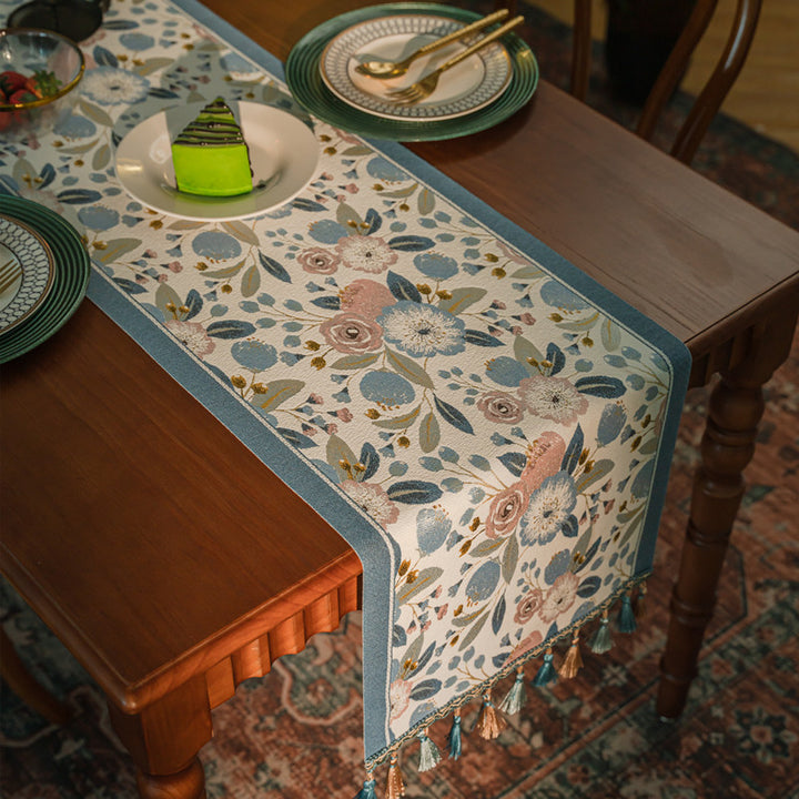 Decorative Geometric Pattern Table Runner