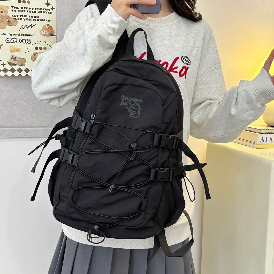 Functional Zippered Backpack