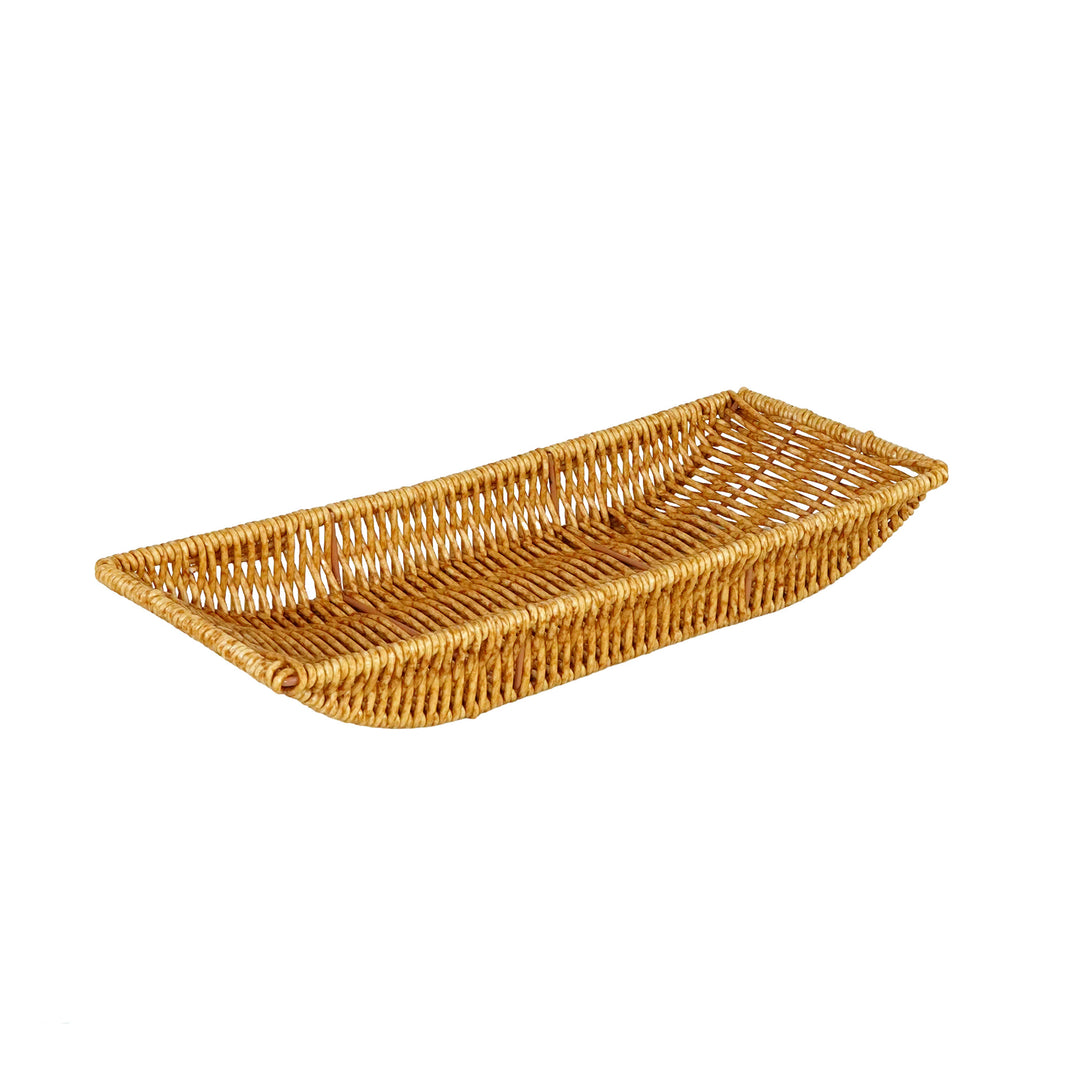 Natural Woven Rectangular Serving Tray Bowlift